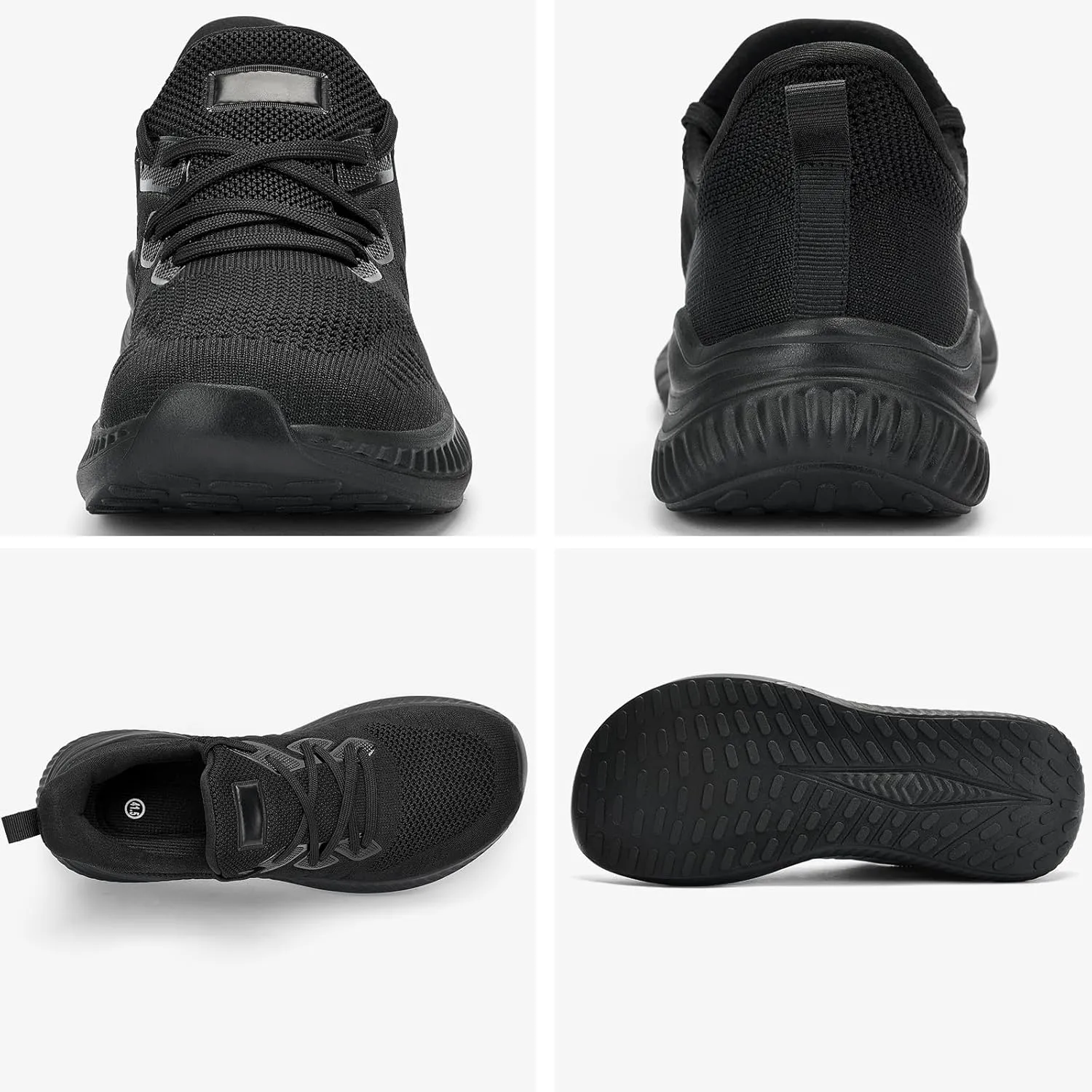 Wide Walking Shoes for Men Slip On Mens Running Shoes Tennis Shoes Lightweight Breathable Walking Sneakers Workout Gym Wide Sneakers