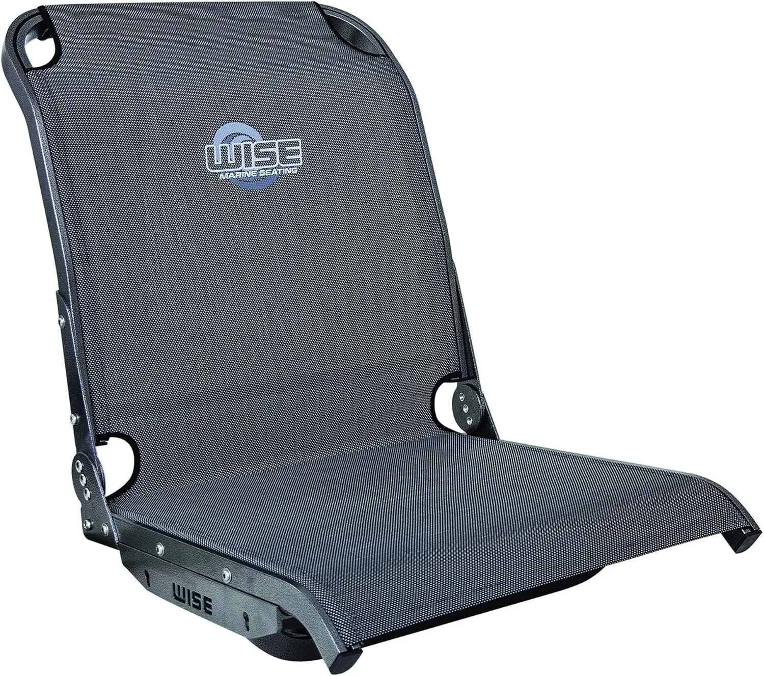 Wise 3373-1800 Aero X Cool-Ride High Back Boat Seat, Carbon Grey