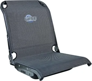 Wise 3373-1800 Aero X Cool-Ride High Back Boat Seat, Carbon Grey