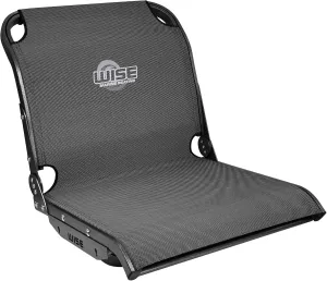 Wise 3374-1800 Aero X Cool-Ride Mid Back Boat Seat, Carbon Grey