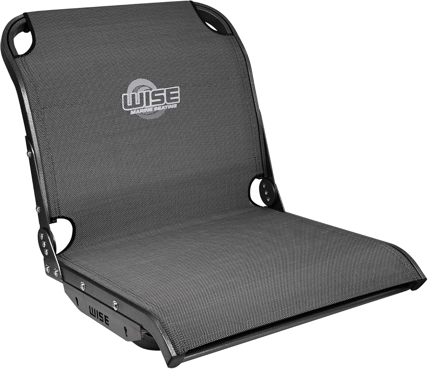 Wise 3374-1800 Aero X Cool-Ride Mid Back Boat Seat, Carbon Grey