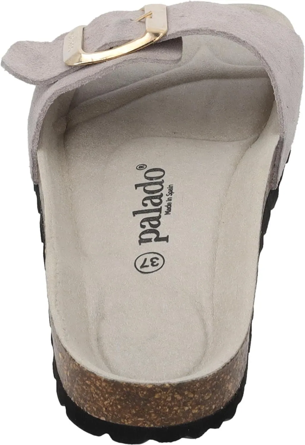 Women's Malta EGS Mono Velour Mules - Fashionable Sandals Made in Spain - Elegant Slippers with Cork Footbed - Comfortable Summer Shoes