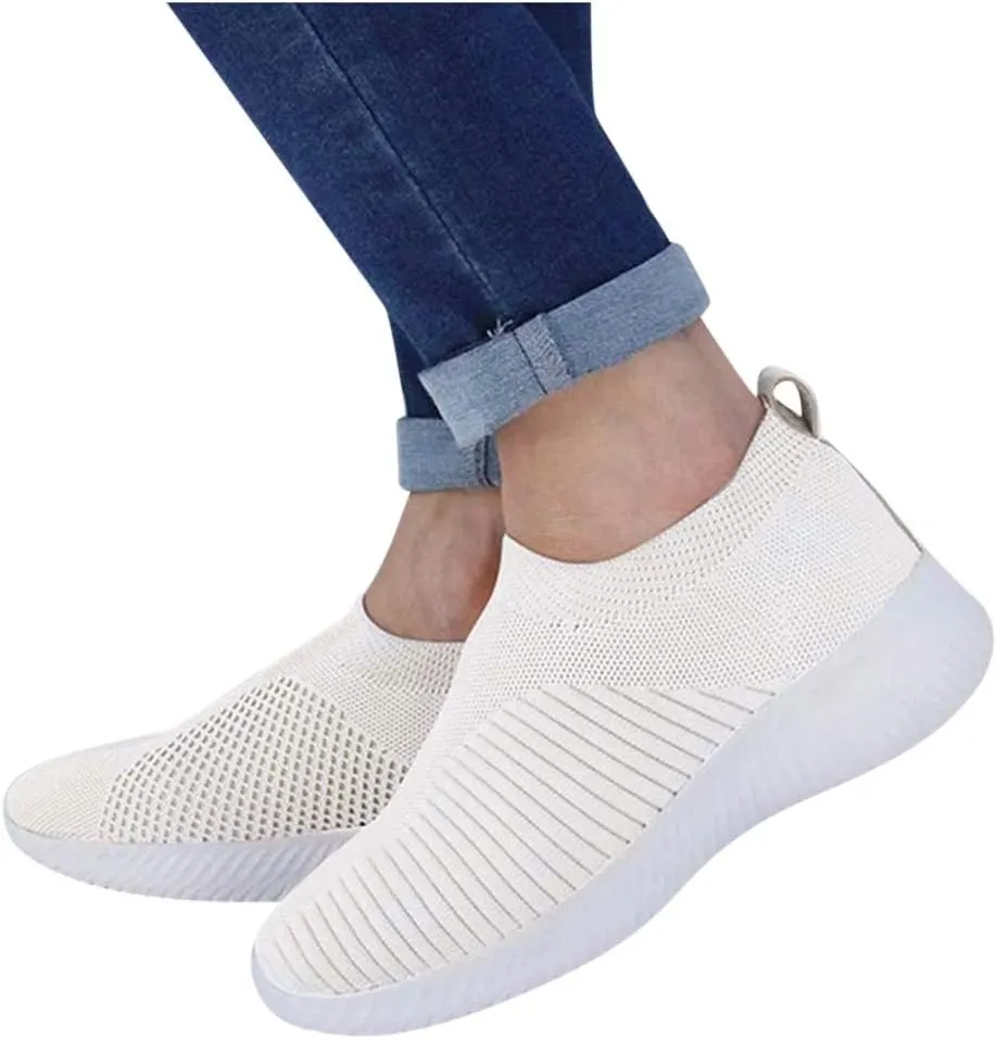 Womens Slip On Walking Shoes Non Slip Running Shoes Mens Tennis Shoes Walking Casual Shoes Trendy Men Shoes Sneakers Steel Toe Tennis Shoe Loafers Dress Shoe