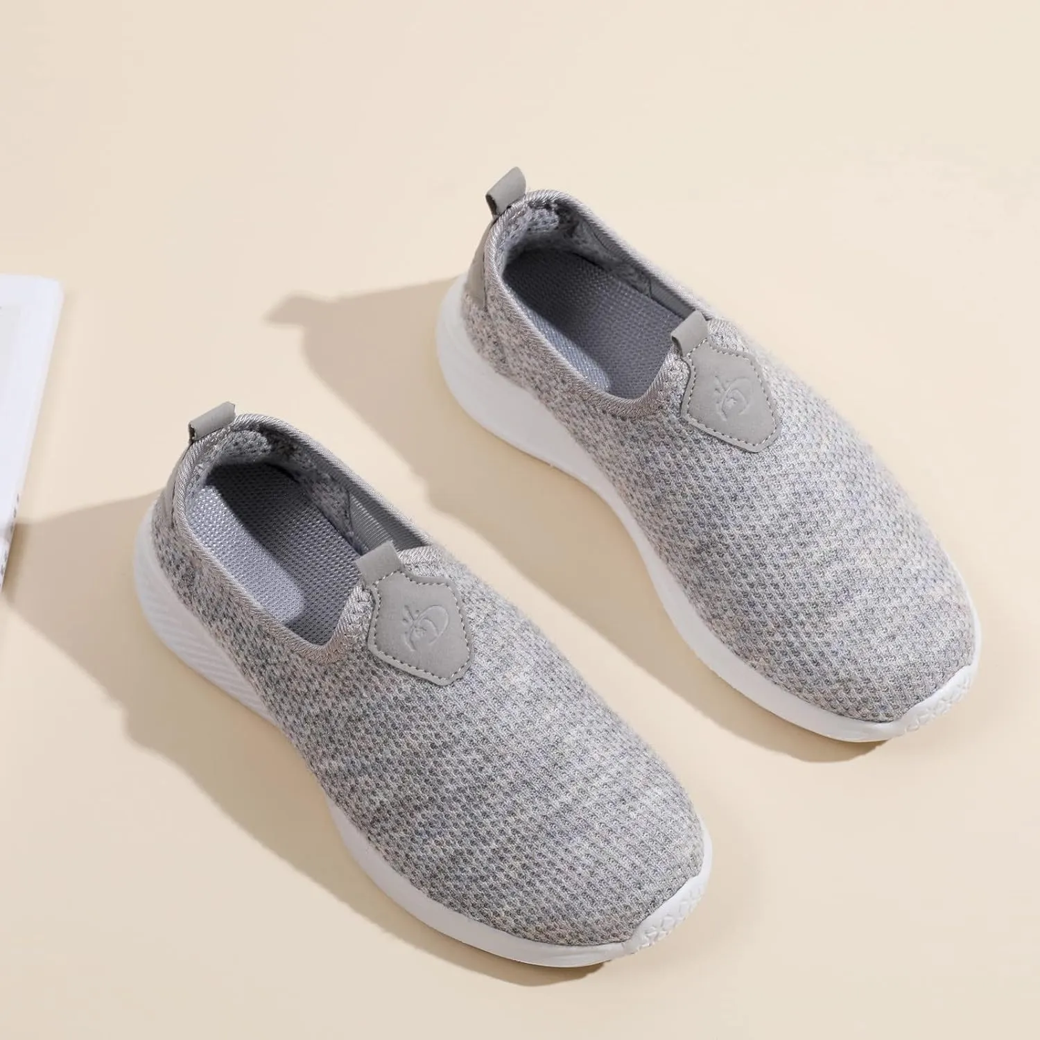 Womens Slip On Walking Shoes Non Slip Running Shoes Womens Running Shoes Arch Support Black Casual Shoes Men Shoes Sneakers Brown Tennis Shoe Trainers Shoe