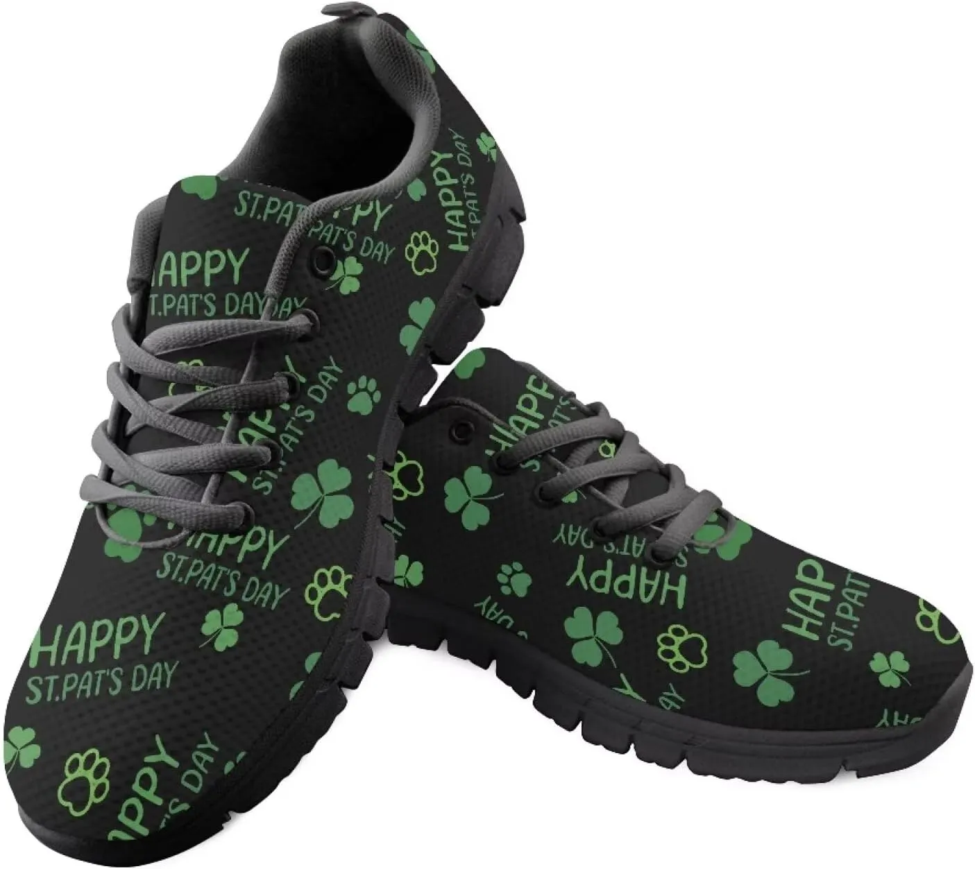 Women's Supportive Running Workout Shoes Low Top Casual Shoes Breathable Outdoor Travel Shoes for Wslking Size 5-12 Black Sole