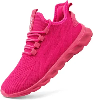 Womens Walking Shoes Slip On Sneakers Tennis Shoes Running Sport Workout Gym Shoes Athletic Non Slip Lightweight Breathable Fashion Casual Shoes for Travel Work