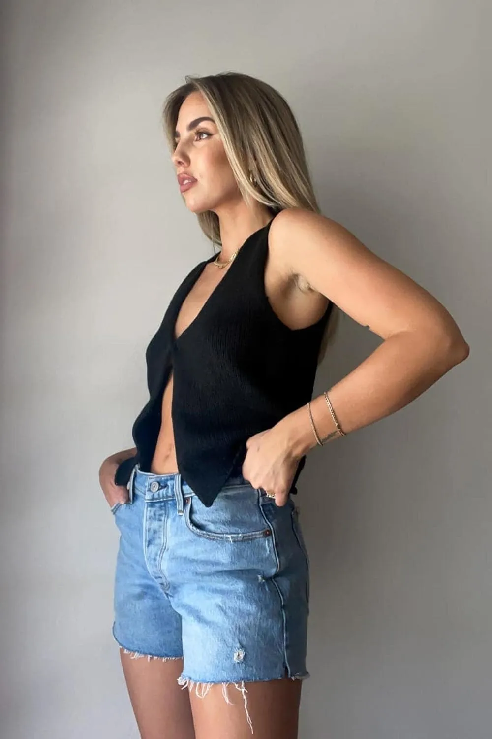 Y2k Vest Going Out Tops for Women Crochet Tube Tank Top Summer Aesthetic Strapless Bandeau Crop Tops