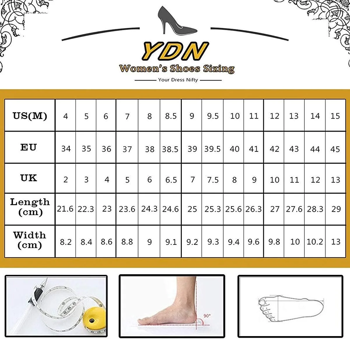 YDN Women's Pointed Toe Slingback Ballet Flats Low Heel Slide Sandals Comfortable Slip On Dress Pump Size 4 15 US