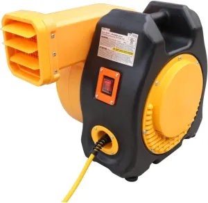 Zoom Blowers 3HP XLT Inflatable Bounce House Blower Fan, Low Draw Pump Inflatable Air Blower for XL Bounce Houses, Water Slides, and Obstacle Course for Kids, Requires Dedicated 20 AMP Circuit